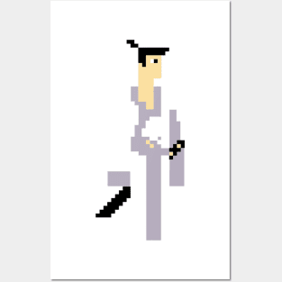 Pixel Samurai Jack Posters and Art